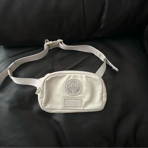 Lululemon Athletica cream belt bag